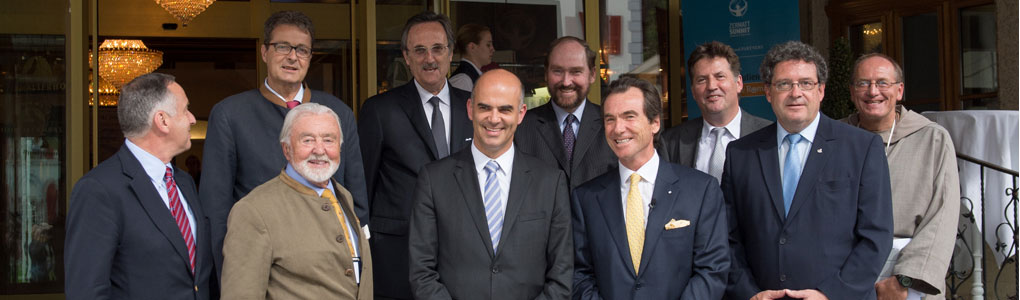 Head of the Swiss Federal Department of Home Affairs, Alain Berset and the Board